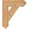 Ekena Millwork Traditional Arts & Crafts Smooth Bracket, Western Red Cedar, 5 1/2"W x 22"D x 26"H BKT06X22X26TRA03SWR - alternate 2